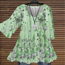 Ladda upp bild till gallerivisning, Swing Flare Sleeve Blus