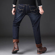 Ladda upp bild till gallerivisning, Male Loose Stretchy Denim Straight Pants