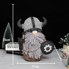 Ladda upp bild till gallerivisning, Vikinga krigare Gnome docka