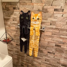 Ladda upp bild till gallerivisning, Söt katt handduk