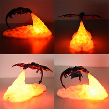 Ladda upp bild till gallerivisning, 3D-nattlampa med eldspridande drake