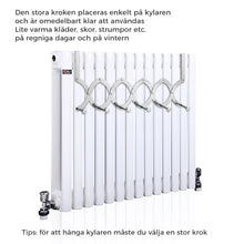 Ladda upp bild till gallerivisning, Hopfällbar Klädhängare i Rostfritt Stål