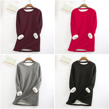 Ladda upp bild till gallerivisning, Värmande tröja i lammskinnsfleece för kvinnor