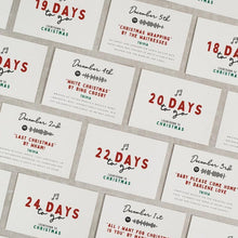 Ladda upp bild till gallerivisning, Juladventskalender-đTjugofyra dagars julkortset