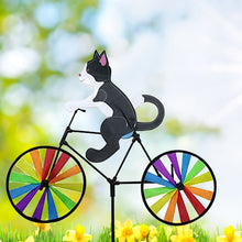 Ladda upp bild till gallerivisning, Katt på cykelvindsnurra