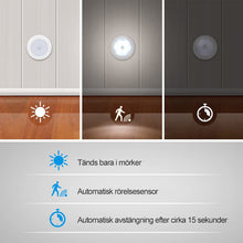 Ladda upp bild till gallerivisning, Rörelsesensor LED nattljus