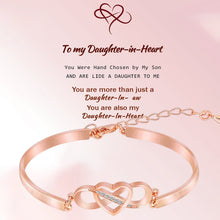 Ladda upp bild till gallerivisning, Kom alltid ihåg att jag älskar dig mamma Forever Love Hjärt Armband