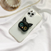 Ladda upp bild till gallerivisning, 3D söt Cat-telefonhållare med minispegel