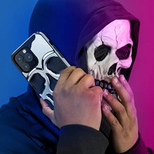 Ladda upp bild till gallerivisning, Pläterad Skull Case Cover för iPhone