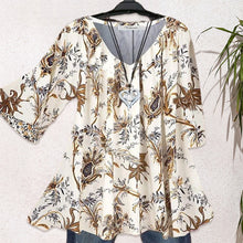 Ladda upp bild till gallerivisning, Swing Flare Sleeve Blus