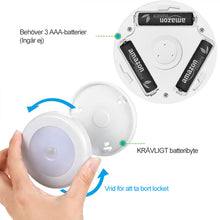 Ladda upp bild till gallerivisning, Rörelsesensor LED nattljus