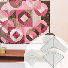 Ladda upp bild till gallerivisning, Quick curve quilt malluppsättning
