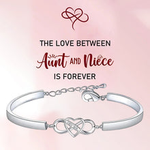 Ladda upp bild till gallerivisning, Kom alltid ihåg att jag älskar dig mamma Forever Love Hjärt Armband