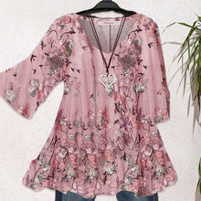 Ladda upp bild till gallerivisning, Swing Flare Sleeve Blus