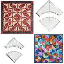 Ladda upp bild till gallerivisning, Quick curve quilt malluppsättning