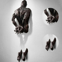 Ladda upp bild till gallerivisning, Harts vÀggkonst skulptur
