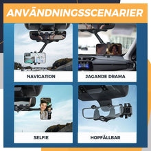 Ladda upp bild till gallerivisning, Roterbar och infällbar biltelefonhållare