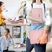 Ladda upp bild till gallerivisning, Laptopfodral med justerbart stativ