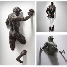 Ladda upp bild till gallerivisning, Harts vÀggkonst skulptur