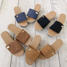 Ladda upp bild till gallerivisning, Plattsandaler för kvinnor