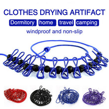 Ladda upp bild till gallerivisning, Portable Elastic Travel Clothes Rack