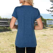 Ladda upp bild till gallerivisning, Slim fit v-ringad spets t-shirt