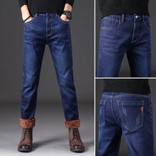 Ladda upp bild till gallerivisning, Male Loose Stretchy Denim Straight Pants
