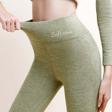 Ladda upp bild till gallerivisning, Varma sidenbyxor för magkontroll