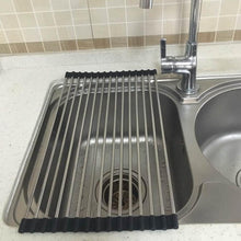 Ladda upp bild till gallerivisning, Vikbar diskställ i rostfritt stål