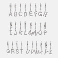 Ladda upp bild till gallerivisning, Alfabet ring örhängen