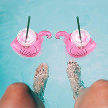 Ladda upp bild till gallerivisning, Uppblåsbar Flamingo Badring