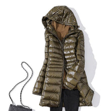 Ladda upp bild till gallerivisning, Lätt Medellång Jacka för Kvinnor