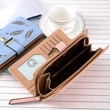 Ladda upp bild till gallerivisning, Plånbok för kvinnor med utskuren design