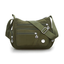 Ladda upp bild till gallerivisning, Axelremsväska Med Flera Fickor