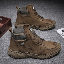 Ladda upp bild till gallerivisning, Män Retro Halkfria Casual Stövlar