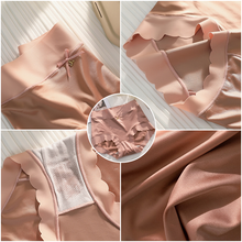 Ladda upp bild till gallerivisning, Satinunderkläder med mid midja för kvinnor