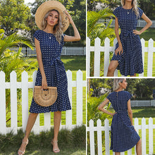 Ladda upp bild till gallerivisning, Underbar sommarklÀnning med prickar