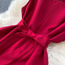 Ladda upp bild till gallerivisning, Dam Enfärgad Ärmlös Jumpsuit