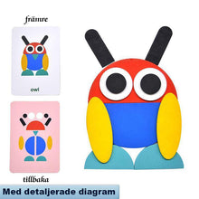 Ladda upp bild till gallerivisning, Utbildningsleksak - Formpussel