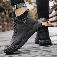 Ladda upp bild till gallerivisning, Män Retro Halkfria Casual Stövlar