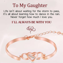 Ladda upp bild till gallerivisning, Kom alltid ihåg att jag älskar dig mamma Forever Love Hjärt Armband
