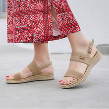 Ladda upp bild till gallerivisning, Spänne avslappnade platta sandaler