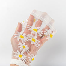 Ladda upp bild till gallerivisning, Genomskinliga strumpor | Blommotiv