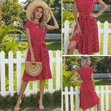 Ladda upp bild till gallerivisning, Underbar sommarklÀnning med prickar