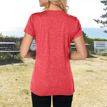 Ladda upp bild till gallerivisning, Slim fit v-ringad spets t-shirt