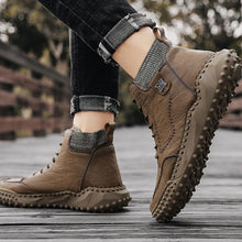 Ladda upp bild till gallerivisning, Män Retro Halkfria Casual Stövlar