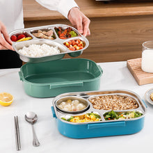 Ladda upp bild till gallerivisning, Bärbar matlåda i rostfritt stål med stor kapacitet