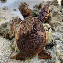 Ladda upp bild till gallerivisning, Träsnideri Hawaiisk sköldpadda