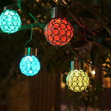 Ladda upp bild till gallerivisning, Vattentät Utomhuslykta med Solcells-laddning