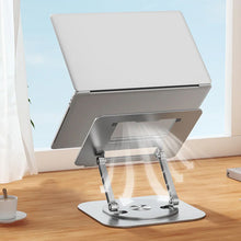 Ladda upp bild till gallerivisning, Roterande bärbar datorhållare i aluminiumlegering